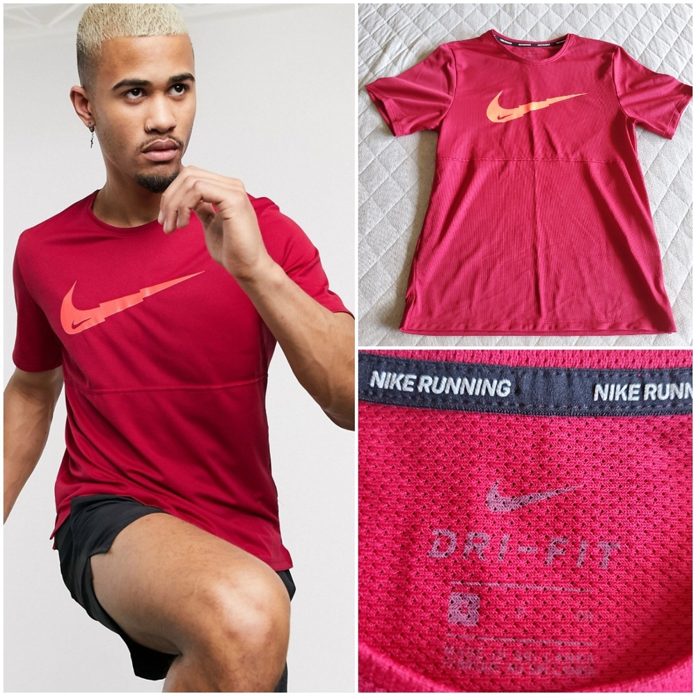 ⭐4/$20‎ Nike Men's Run Breathe T-shirtSmall